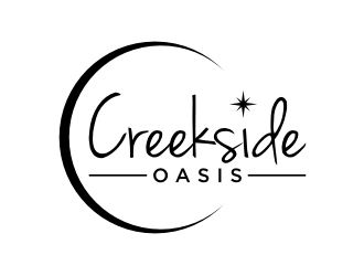 Creekside Oasis logo design by puthreeone