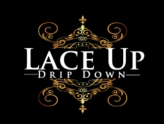 Lace Up Drip Down logo design by AamirKhan