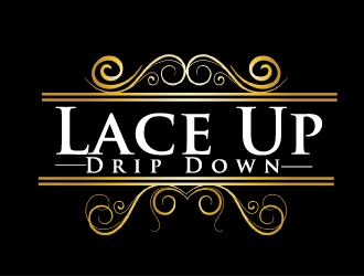 Lace Up Drip Down logo design by AamirKhan