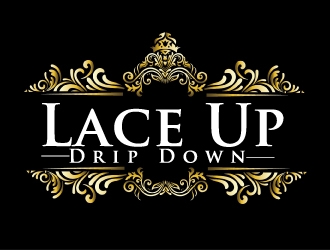 Lace Up Drip Down logo design by AamirKhan