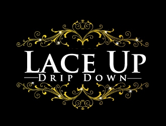 Lace Up Drip Down logo design by AamirKhan