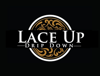 Lace Up Drip Down logo design by AamirKhan