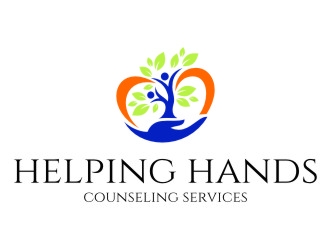 Helping Hands Counseling Services logo design by jetzu