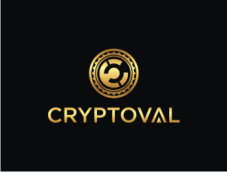 CryptoVal logo design by mbamboex