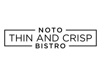 Noto Thin and Crisp Bistro logo design by p0peye