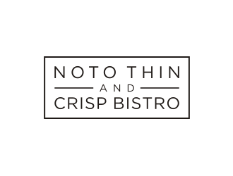 Noto Thin and Crisp Bistro logo design by carman