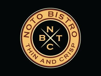 Noto Thin and Crisp Bistro logo design by aryamaity