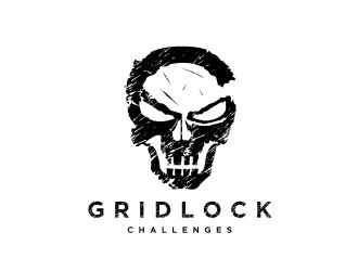 GRIDLOCK Challenges  logo design by Barkah