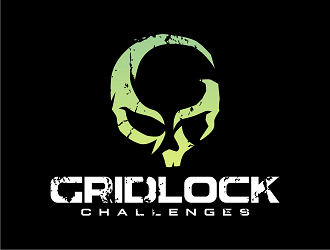 GRIDLOCK Challenges  logo design by haze