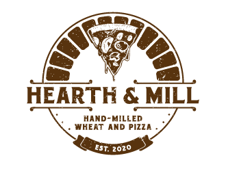 Hearth & Mill logo design by Ultimatum