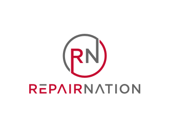 RepairNation logo design by johana