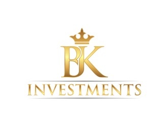 B. K. Investments logo design by agil