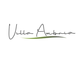 VILLA AMBRIA logo design by Kipli92