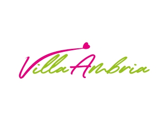 VILLA AMBRIA logo design by Aslam
