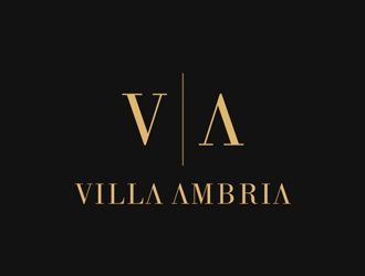 VILLA AMBRIA logo design by Abril
