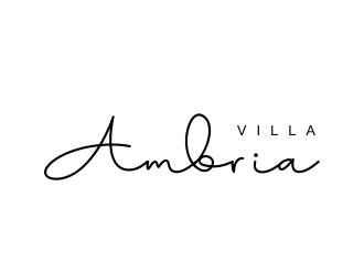 VILLA AMBRIA logo design by Louseven