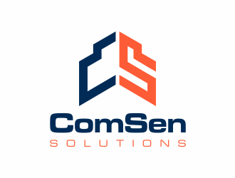 ComSen Solutions logo design by santrie