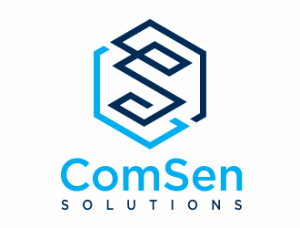 ComSen Solutions logo design by santrie
