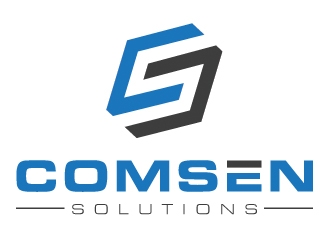 ComSen Solutions logo design by gilkkj