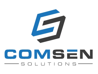 ComSen Solutions logo design by gilkkj