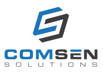 ComSen Solutions logo design by gilkkj