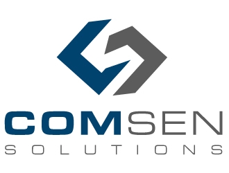ComSen Solutions logo design by nikkl