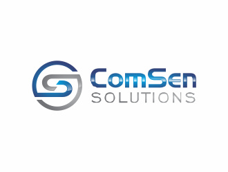 ComSen Solutions logo design by up2date