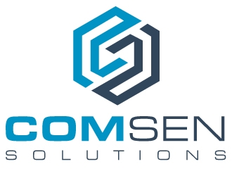 ComSen Solutions logo design by samueljho