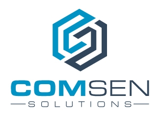ComSen Solutions logo design by samueljho