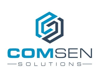 ComSen Solutions logo design by samueljho