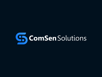 ComSen Solutions logo design by mukleyRx