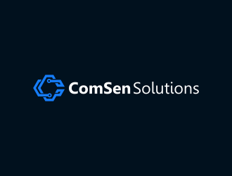 ComSen Solutions logo design by mukleyRx