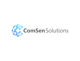 ComSen Solutions logo design by mukleyRx