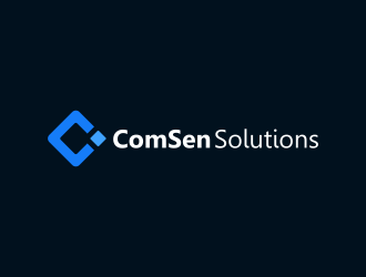 ComSen Solutions logo design by mukleyRx