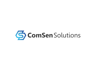ComSen Solutions logo design by mukleyRx