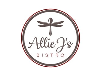 Allie Js Bistro logo design by jaize