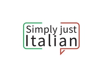 Simply just Italian logo design by yippiyproject