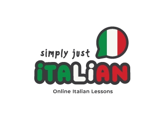 Simply just Italian logo design by emberdezign