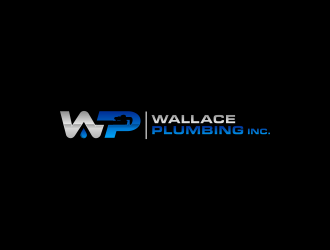 Wallace Plumbing Inc. logo design by Lavina