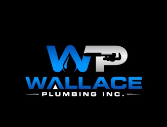 Wallace Plumbing Inc. logo design by jaize