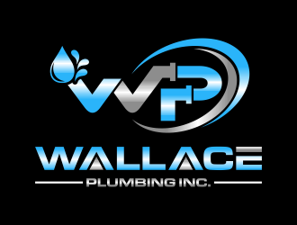 Wallace Plumbing Inc. logo design by graphicstar