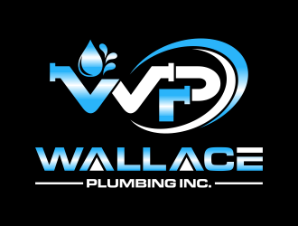 Wallace Plumbing Inc. logo design by graphicstar