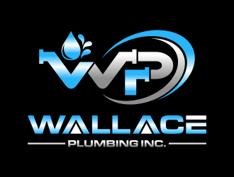 Wallace Plumbing Inc. logo design by graphicstar