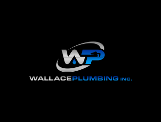 Wallace Plumbing Inc. logo design by Lavina