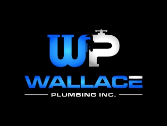 Wallace Plumbing Inc. logo design by excelentlogo