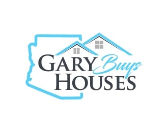 Gary Buys Houses (email is garybuyshousesar.com)  logo design by jaize
