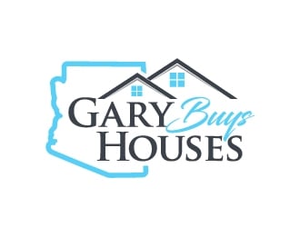 Gary Buys Houses (email is garybuyshousesar.com)  logo design by jaize
