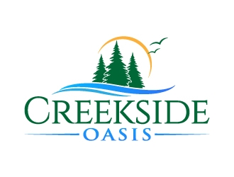 Creekside Oasis logo design by jaize