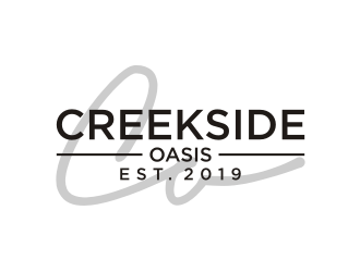 Creekside Oasis logo design by rief