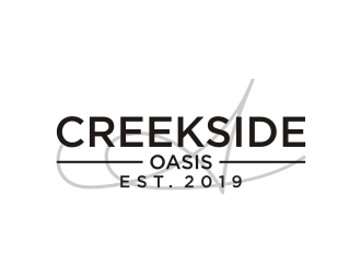 Creekside Oasis logo design by rief